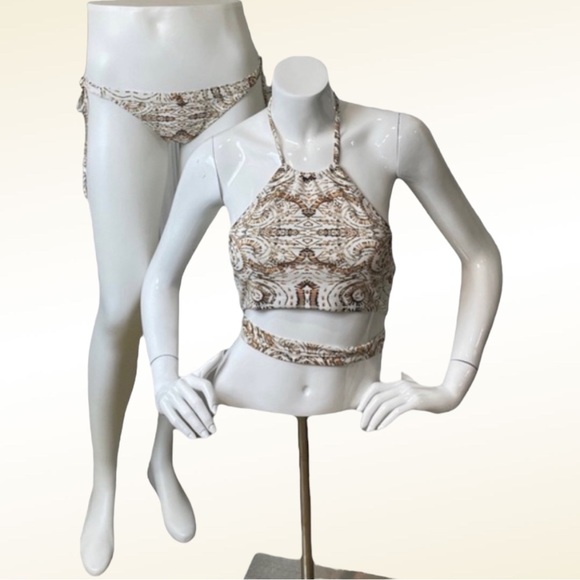 Sea Gypsies by Lost Print 2-Piece Bikini with Wrap Tie - Picture 8 of 8